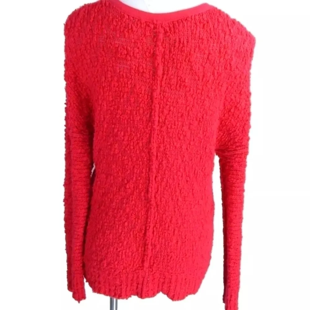 Free People Songbird Nubby Textured Sweater